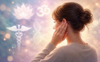 personne-profil-symboles-medicaux-spirituels