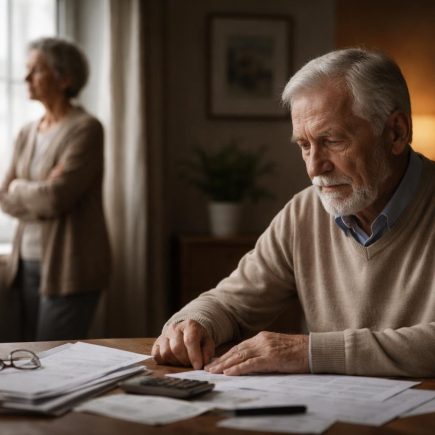 couple-senior-maison-fenetre-papiers