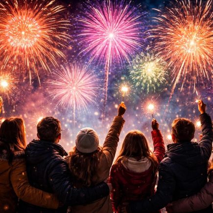 groupe-personnes-feu-artifice-nuit