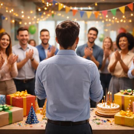 collegues-applaudissements-table-cadeaux-ballons