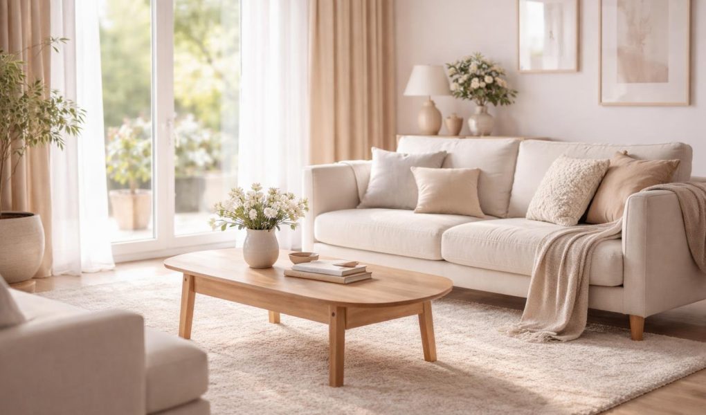 chambre-moderne-elegante-canape-table-bois