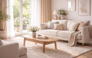 chambre-moderne-elegante-canape-table-bois