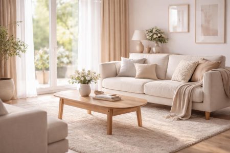 chambre-moderne-elegante-canape-table-bois