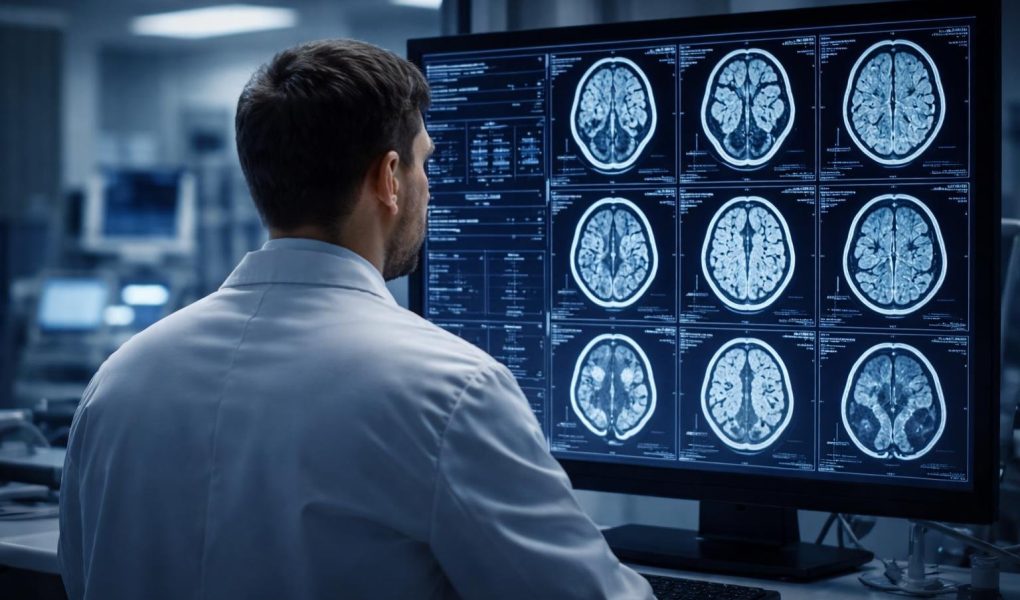 medecin-examine-scanners-laboratoire-moderne