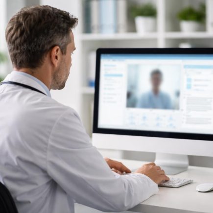 medecin-blouse-ordinateur-bureau-modernes