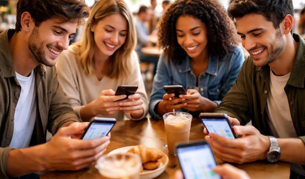 jeunes-adultes-cafe-smartphones-convivialité