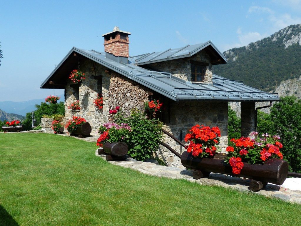 maison de campagne avec jardin